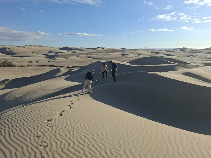 Dunas del Desierto California, cerca de nuestra base